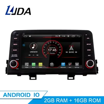 

LJDA Android 10.0 Car DVD Player For KIA PICANTO MORNING 2017 2018 GPS Navigation 1 Din Car Radio Multimedia WIFI Stereo IPS RDS