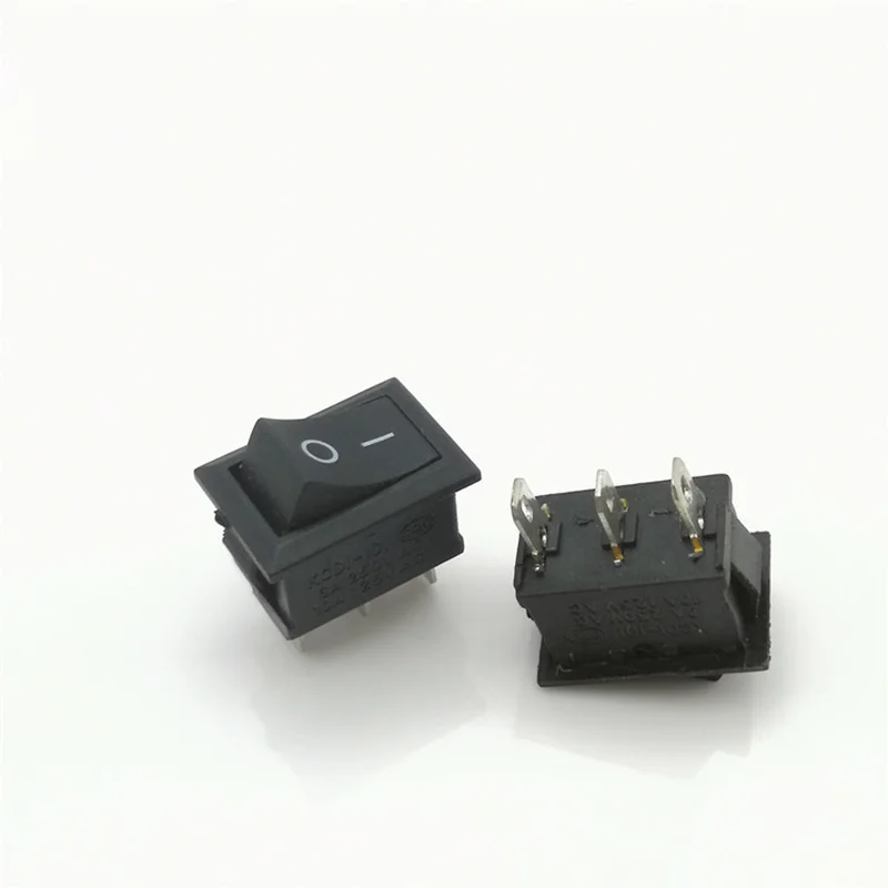 5 шт./10 шт./20 шт. тумблер Кулисный Переключатель KCD1 125 В/250 В 6A / 10 15*21 мм 3 контактный 2