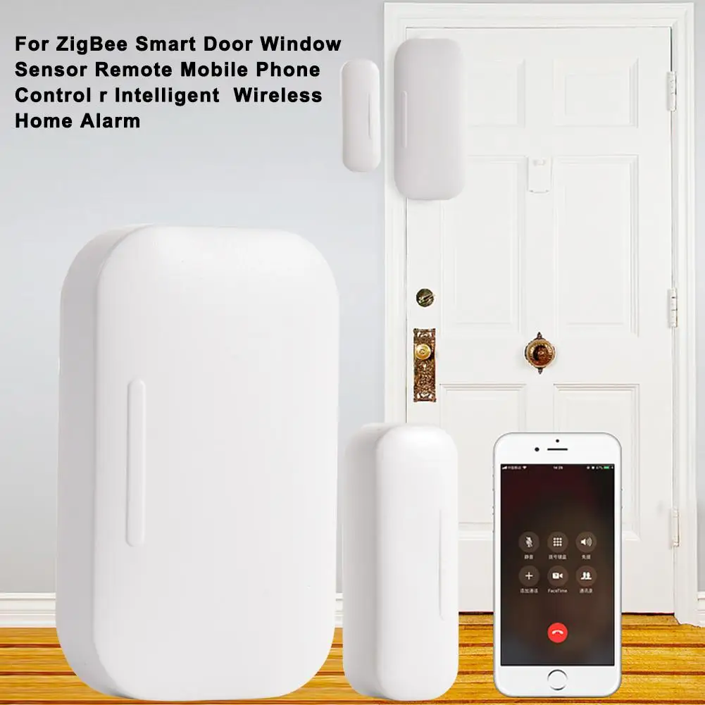 

For ZigBee Smart Door Window Sensor Remote Mobile Phone Control r Intelligent Wireless Home Alarm