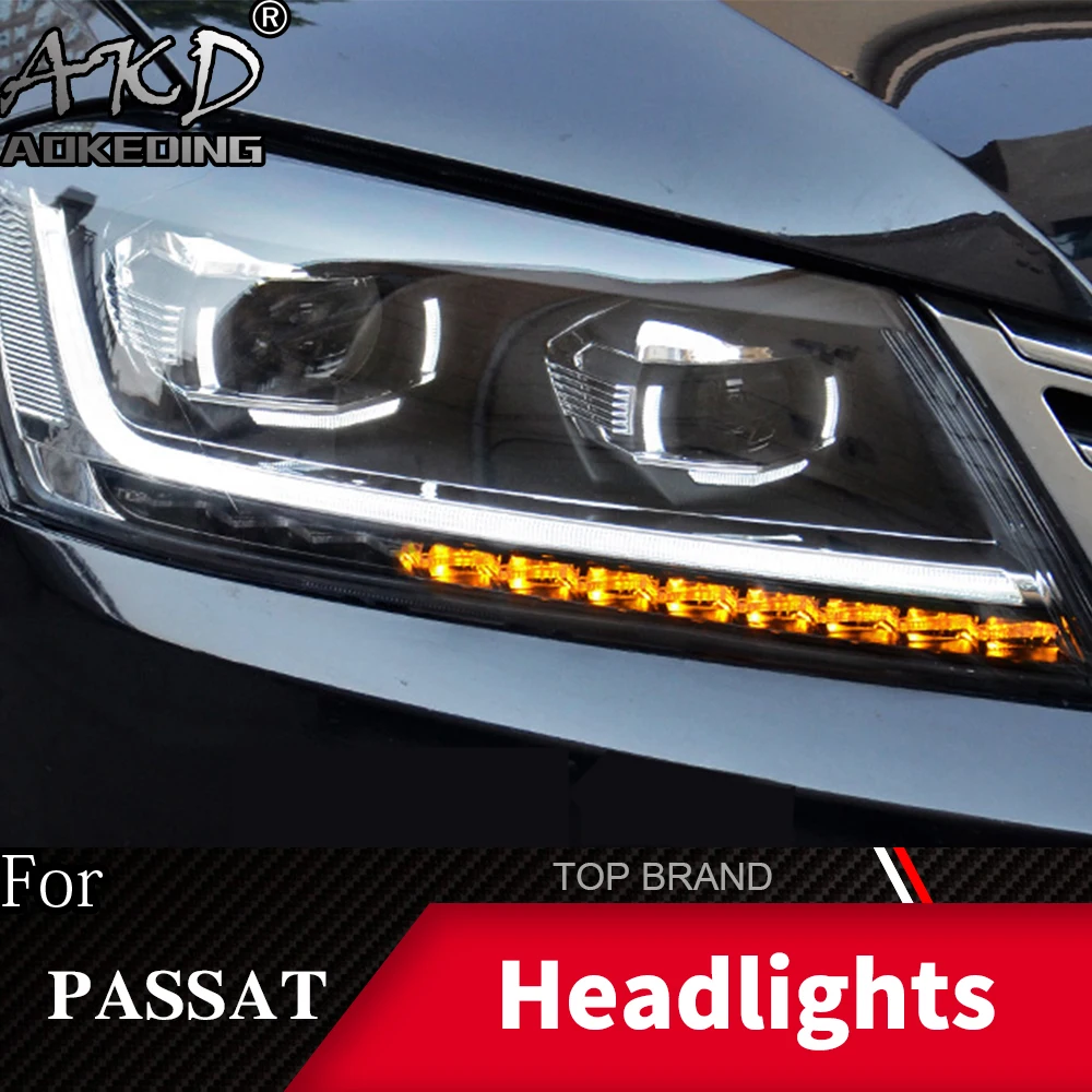 HeadLampForVWPassatEUB720122016MagotanHeadlightsFogLights