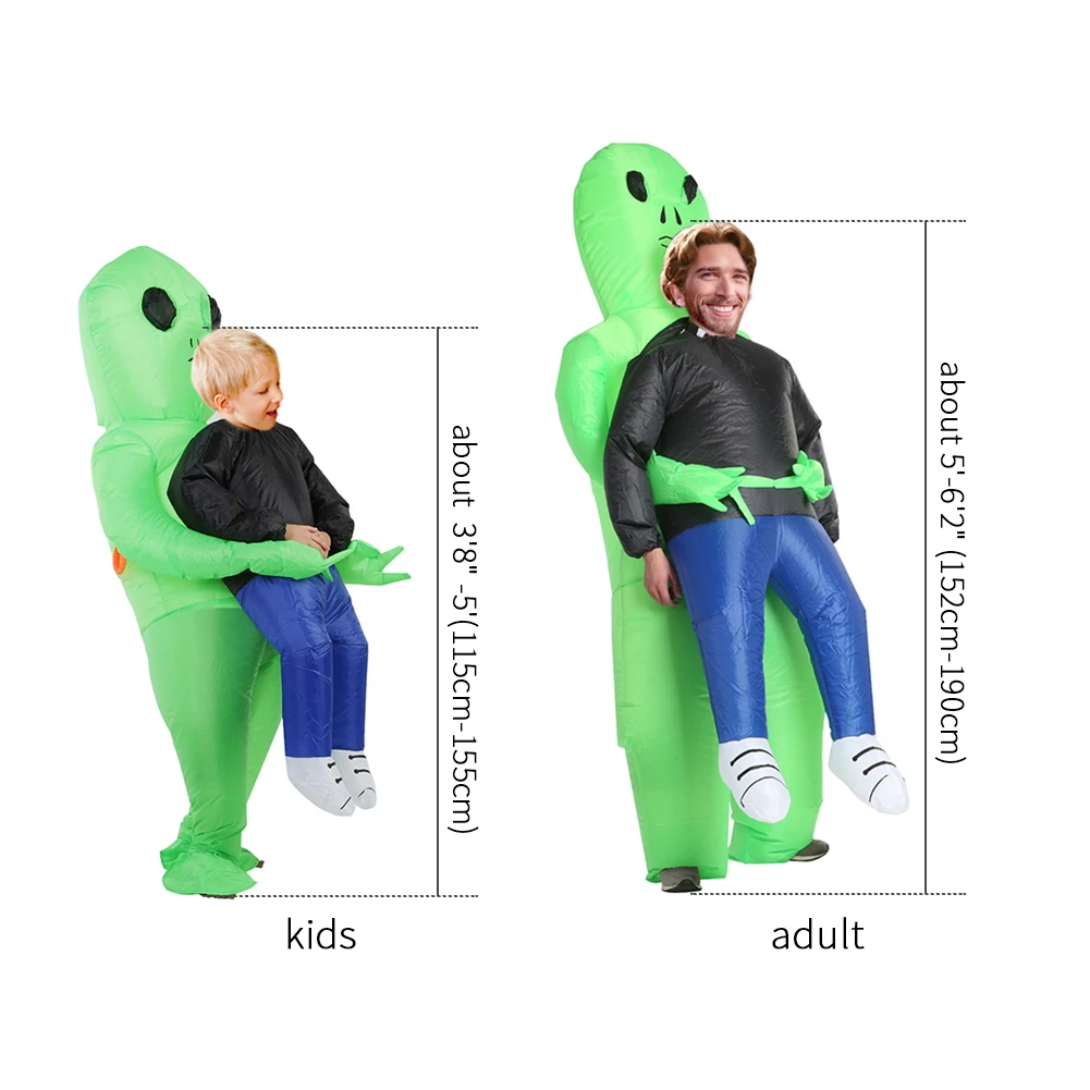 1 шт. надувной инопланетянин Костюмированная вечеринка Косплей забавная одежда
