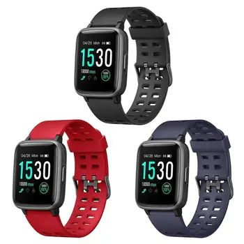 

ID205 Smart Watch 5ATM Waterproof Heart Rate Sleep Monitor Pedometer Bracelet Step Monitoring and Heart Rate Monitoring