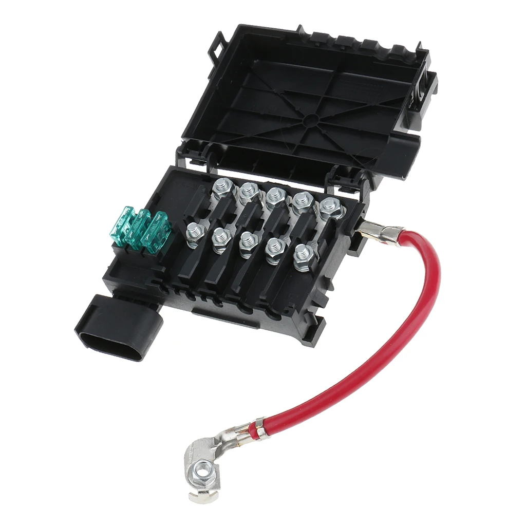 Battery Terminal Fuse Box Holder Distribution Block for VW Jetta Golf MK4