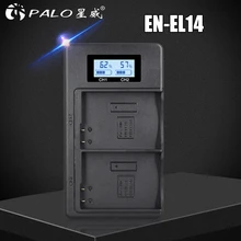 Камера Батарея Зарядное устройство для Nikon EN-EL14 P7100 P7000 D3100 D5200 D5100 D3200 D3300 D5300 P7000 P7800 MH-24 литий Батарея MH24