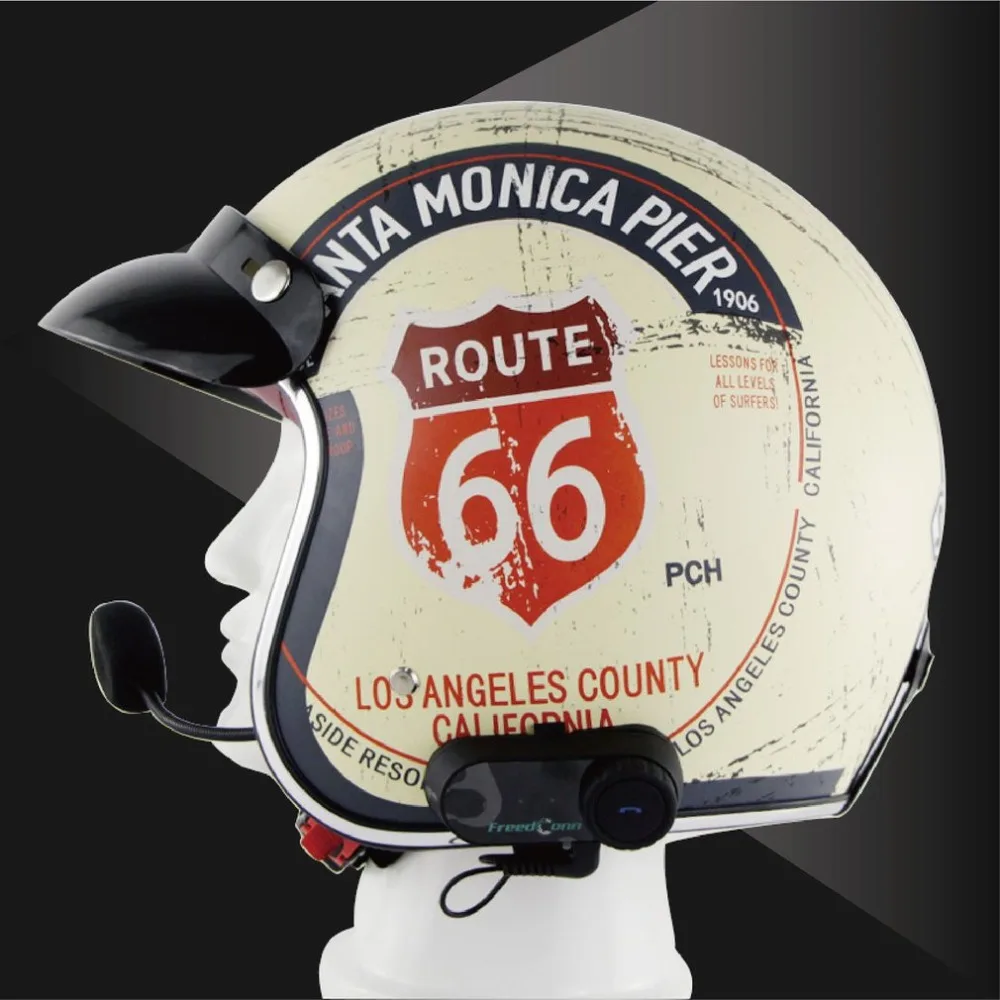 Freedconn TCOM-02 мотоциклетный шлем с наушниками мотоциклетный шлем беспроводной контроль наушников для MP3/4 Радио IPOD