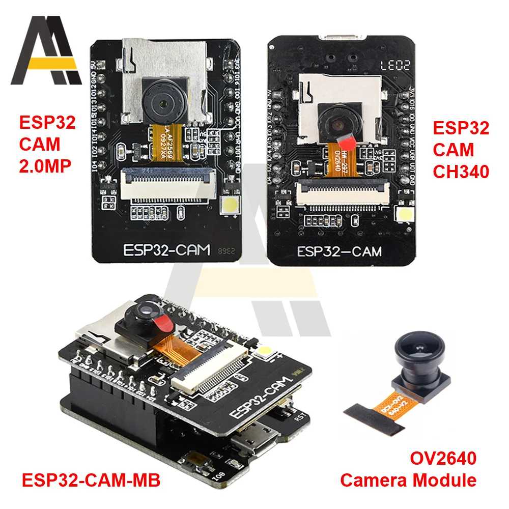 Ov2640 Lens Camera Module HD 2.0MP 1600*1200 DVP Interface Esp32 Single Chip