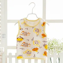 Детское платье без рукавов с героями мультфильмов, с принтом на подкладке из искусственного бархата для новорожденных Детское платье без рукавов; сезон весна-осень; новые летние Стиль с круглым вырезом и мультяшным рисунком