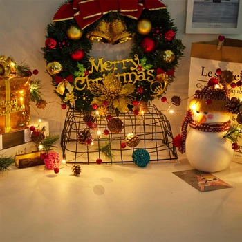 

Decorative Light Strings Led Pine Cone Light Garlands Christmas Decorations Artificial Plants Autumn Decoration for Wedding