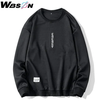 

Wbson Oversized Crewneck Sweatshirt Men 2020 Spring Solid Hip Hop Streetwear Pullovers Yellow Hoodie Men Sweatshirts Male HH6767
