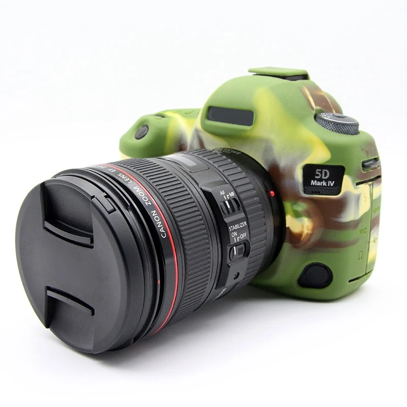 Силиконовый чехол для камеры Мягкий защитный чехол для Canon 5DIV 5DMarkIV