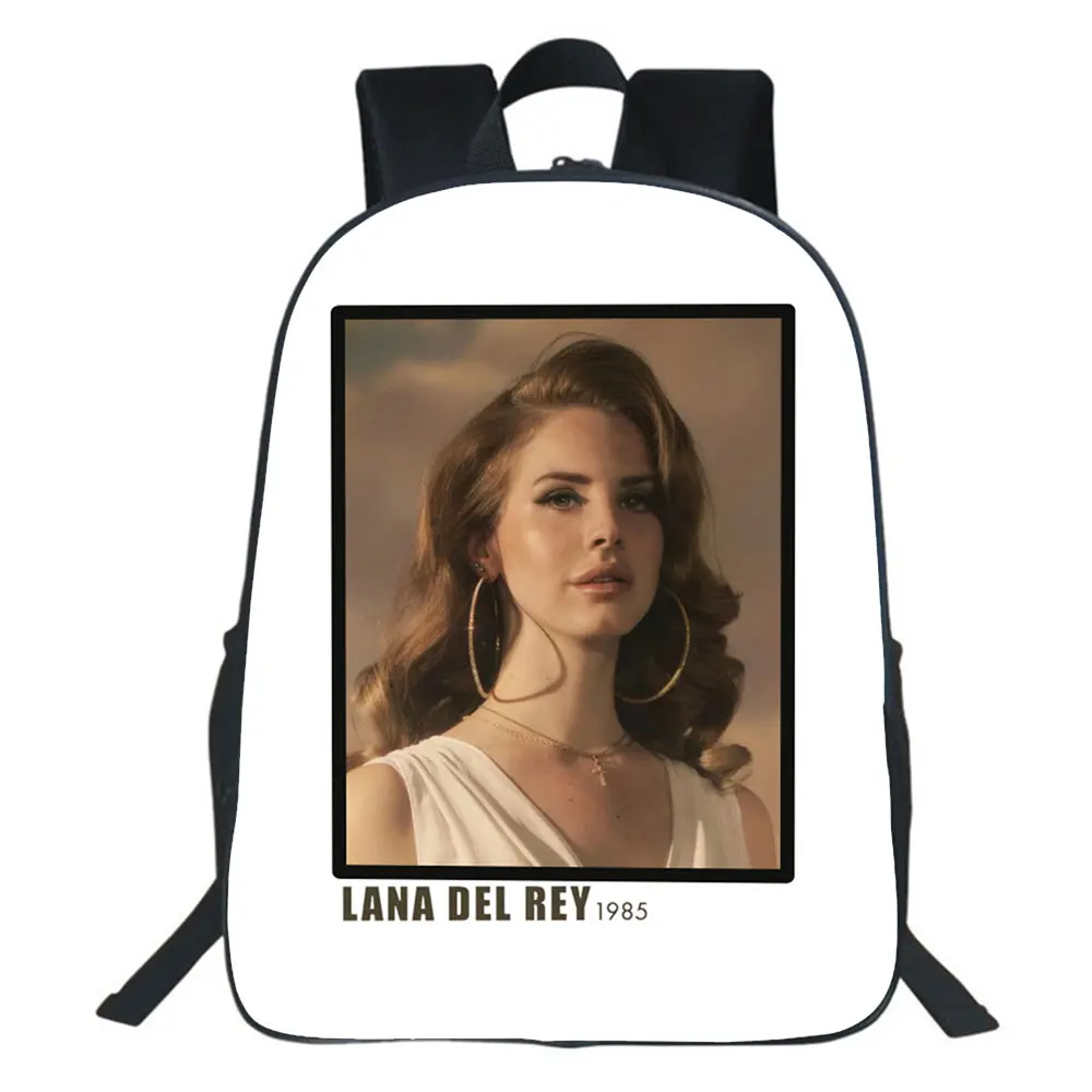 Lana Del Rey Backpacks Daily Tourist Durable Backpack Aesthetic Polyester Bags Mochilas
