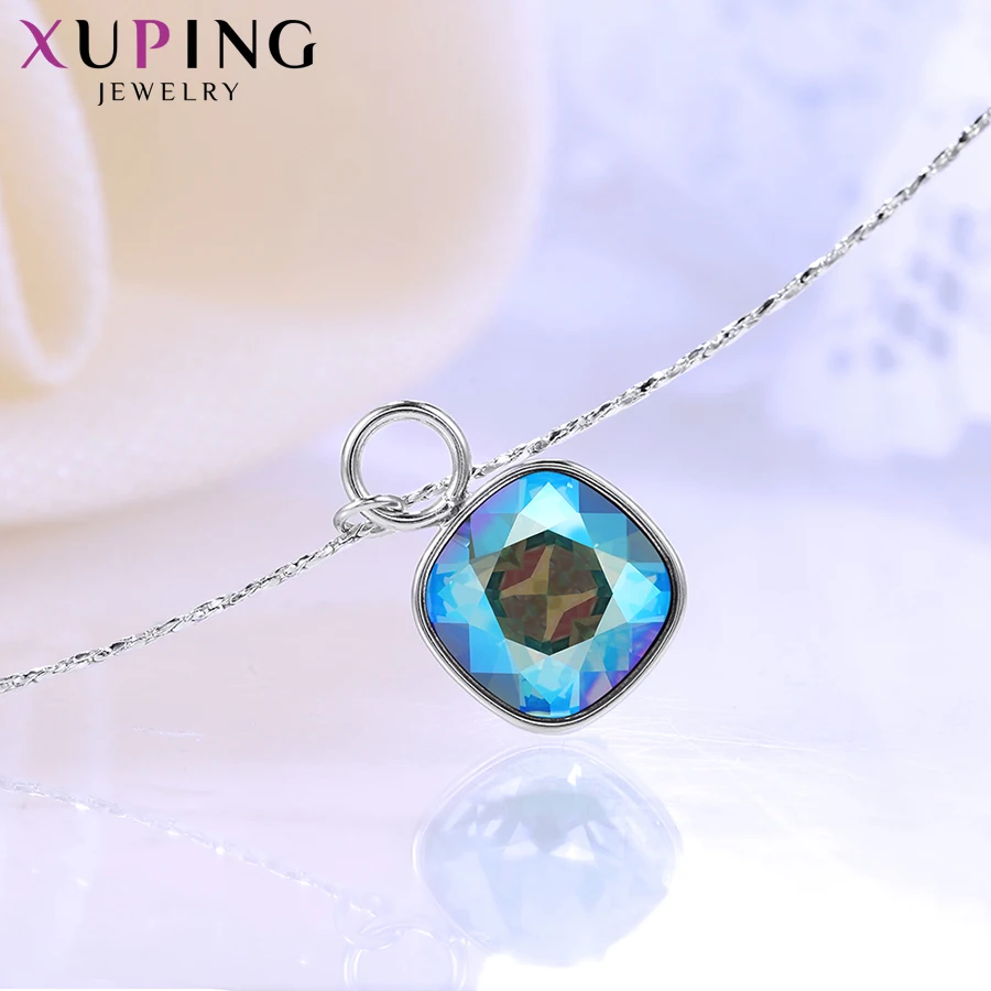 Xuping элегантный любовный узор кристаллы от Swarovski для женщин кулон романтический темперамент дамы подарки SS2-304