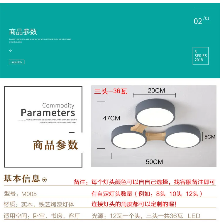 Acylic Ceiling Lights Square Rings For Living Room Bedroom Home AC85-265V Modern Led Ceiling Lamp Fixtures lustre plafonnier