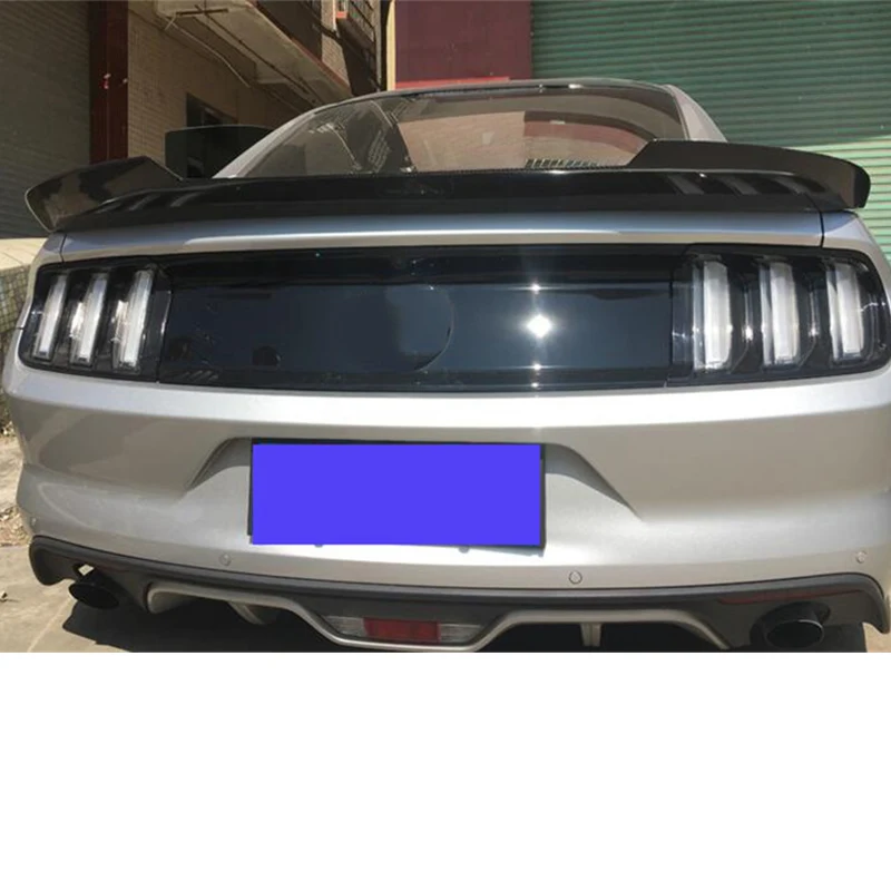 Подходит для Ford Mustang задний спойлер 16 17 18 19 20 Mustang mmd Стиль углеродного волокна автомобильный спойлер багажник задний губа крыло хвост