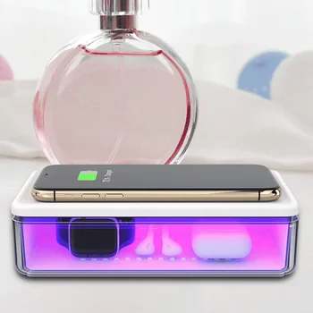 

Multifunction Cell Phone Wireless Charging Box Support Eliminator Ultraviolet Case for Acessories NC99