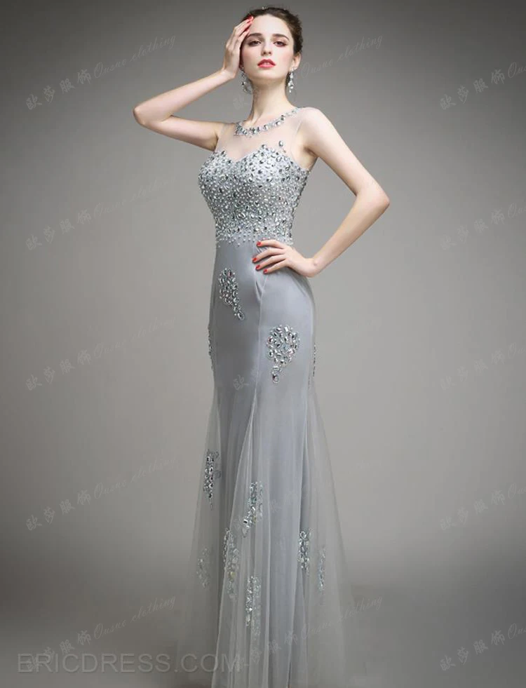 ; robe de soiree courte сексуальные сари michael korns Бисероплетение с украшением в виде кристаллов для продажи серебряный Тюль вечернее платье для мамы; обувь под свадебное платье для невесты