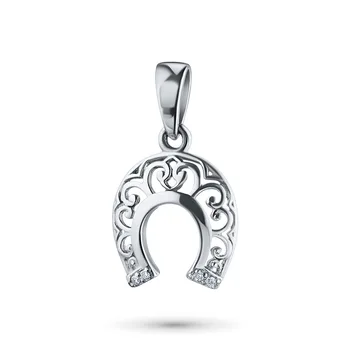

Silver Pendant with diamond э06п111768