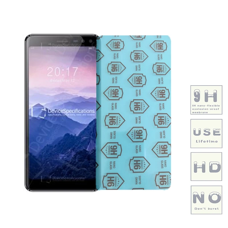 

(3-Pack) 9H flexible glass screen protector For Bravis A505/A552/A506/A553/X500/A554/S500/A510/N1570/N1550/A509/A512/A511