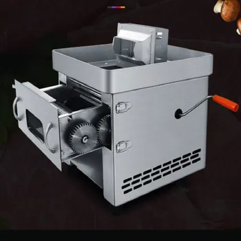 

850W commercial all stainless steel meat slicer Delicate vegetable slicer dicing machine Easy to remove replacement blade