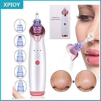 

XPIOY Electric Blackhead Remover Point Noir Vacuum Extractor Tool Black Spots Pore Cleaner Facial Skin Care Cleaner Machine