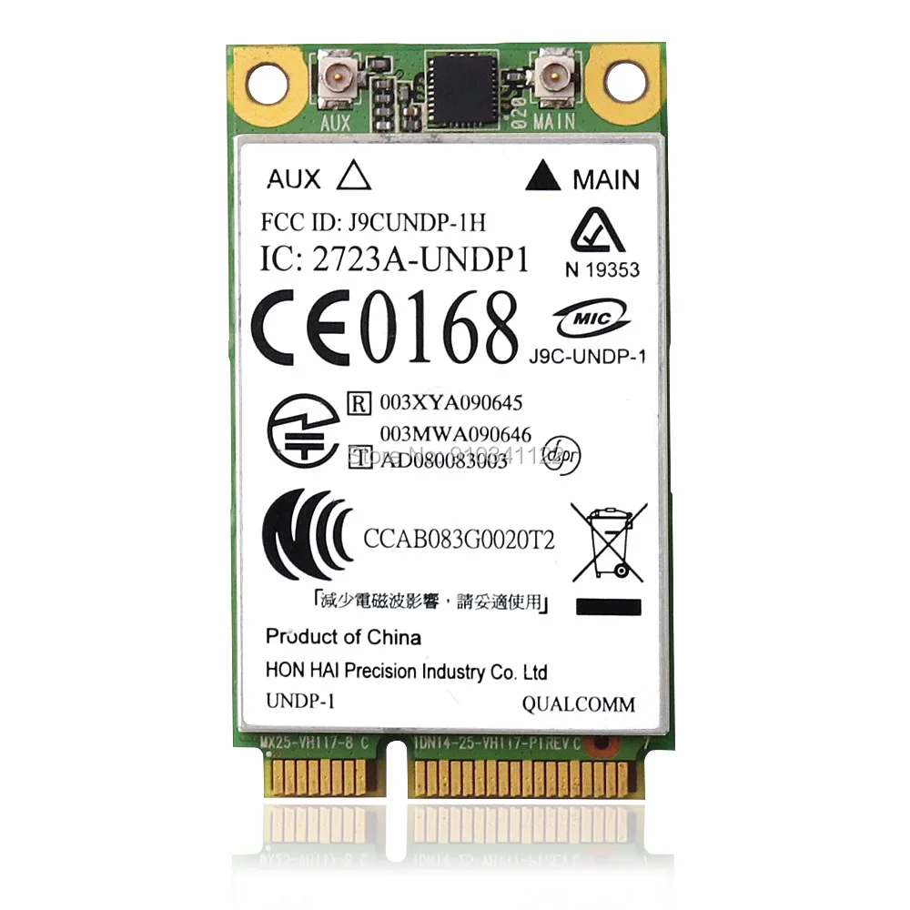 MINI1000 3G HSPA UNDP-1 WWAN карта мобильного широкополосного экрана для HP UN2400 6930P 2730P 2530P 8530 CQ35