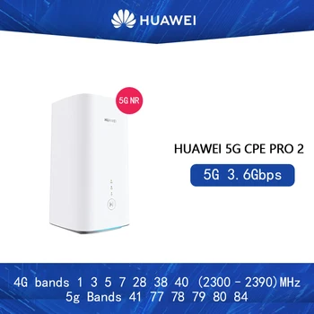 شراءHuawei 5G CPE Pro2 (H122-373) Wi-Fi 6+ 5g 3.6Gbps 5G NSA/SA 5G Bands 41/77/78/79/80/84 5G Wireless Router