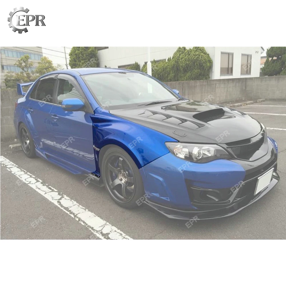 Переднее крыло из углеродного волокна/стекловолокна для SUBARU IMPREZA GRB GVB STI VER Varis Ultimate переднее крыло с бампером appron