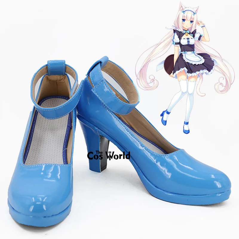 NEKOPARA Nekomimi Paradise Vanilla Anime Games Customize Cosplay High Heels Shoes | Тематическая одежда и униформа
