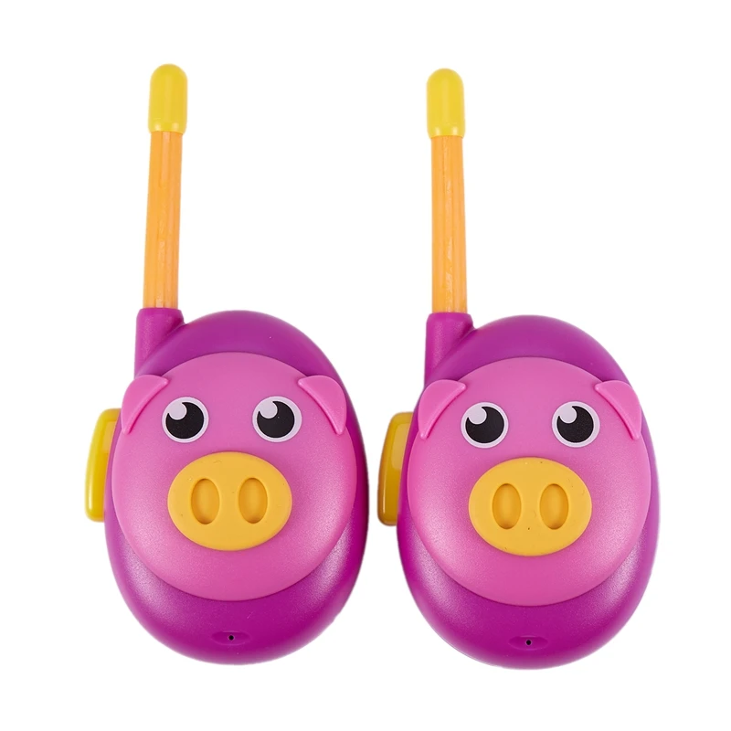 Chamada sem Fio Walkie-talkie das Crianças ao ar Walkie-talkie Pai-filho Brinquedo Interativo Presente Mini Livre um Par Mod. 109796