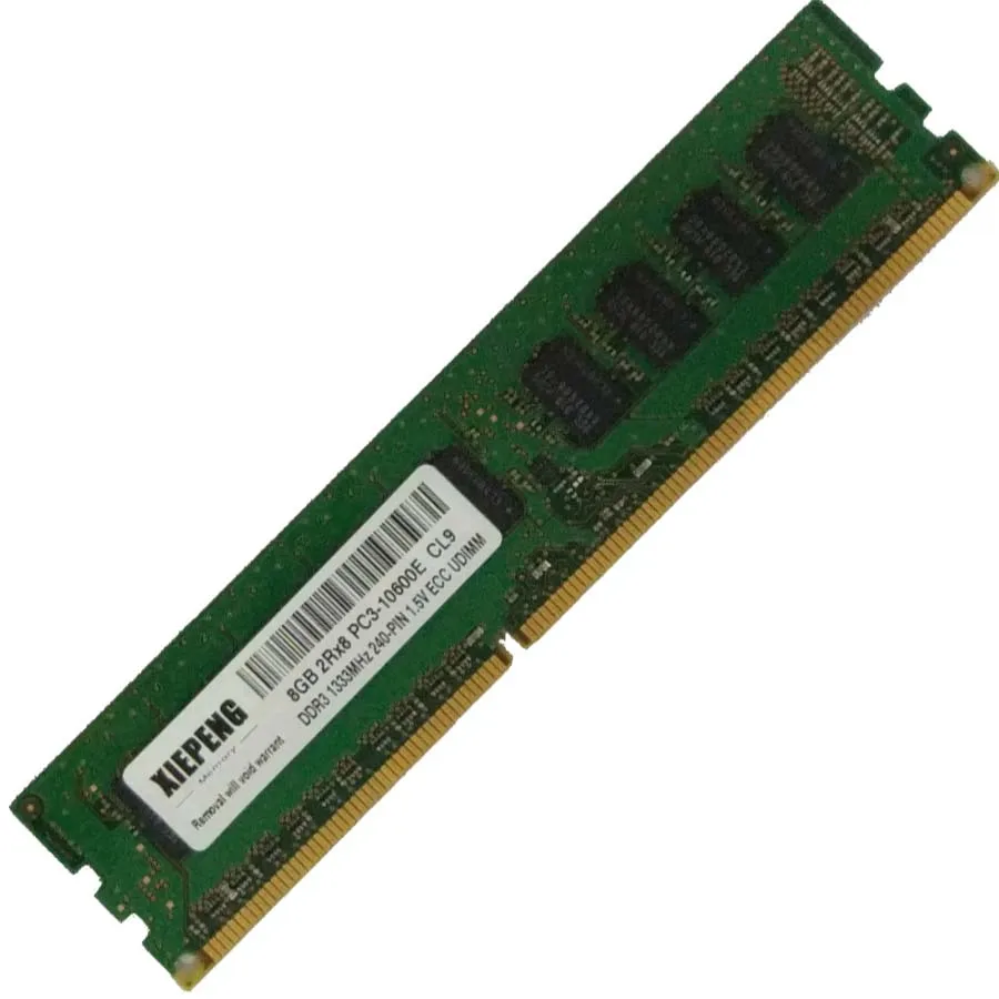 Серверная оперативная память 8 ГБ 2Rx8 DDR3 4G 1333 МГц ECC для Dell Precision Workstation T7500 T5500 T3500 T1600