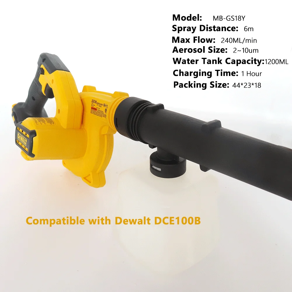 Agricultural Flower Sprayer Electrostatic Fogging Machine Fog Chemical Sprayer for Disinfection Sterilization Lawns and Gardens-4