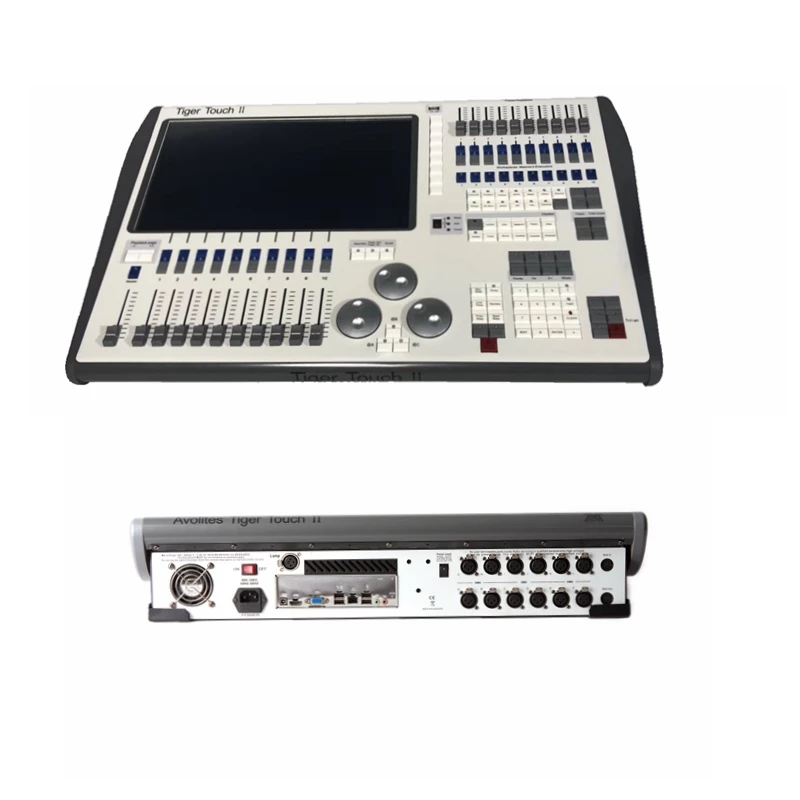 

tiger touch dmx controller titan software 11.1 version Professional stage light console with flight case