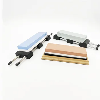 

1 Pcs Diamond Knife Sharpener Sharpeing Stone Kinfe Stone Kitchen Tools Honing Blade Coarse Sharpen 400 1000 Grit Fixed base