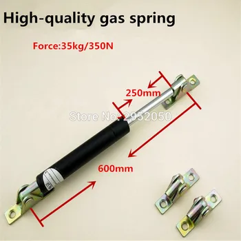 

Free shipping 600mm central distance,250 mm stroke, pneumatic Auto Gas Spring, Lift Prop Gas Spring Damper