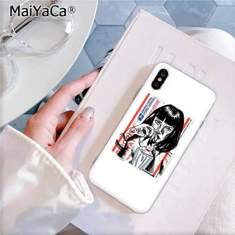 Мягкий чехол для iPhone 11 pro XS MAX 8 7 6 6S Plus X 5 5S SE XR MaiYaCa