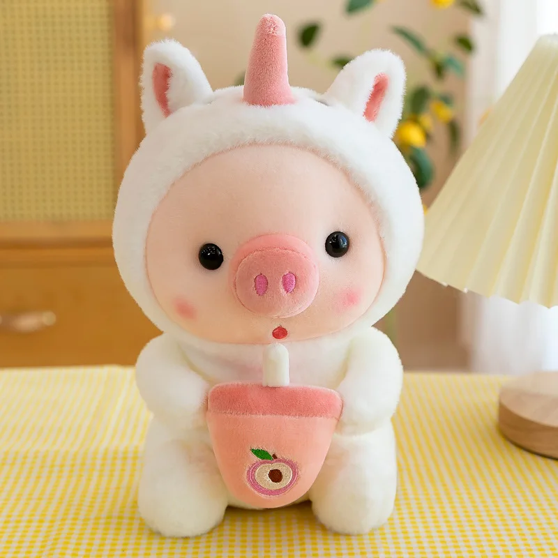 Kawaii Bubble Tea Dress Up Animal Plush - Limited Edition