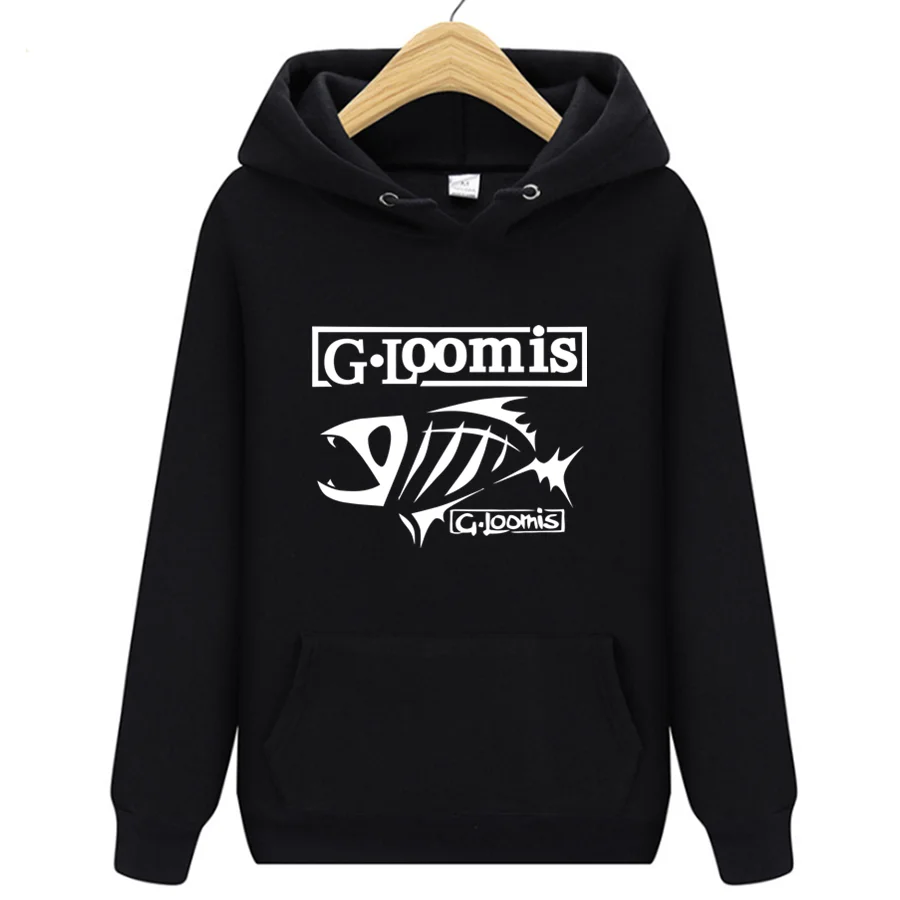 Sudadera con capucha de g.loomis para hombre, prenda deportiva transpirable con rebote de espina de pescado, regalo para padre, para primavera y otoño