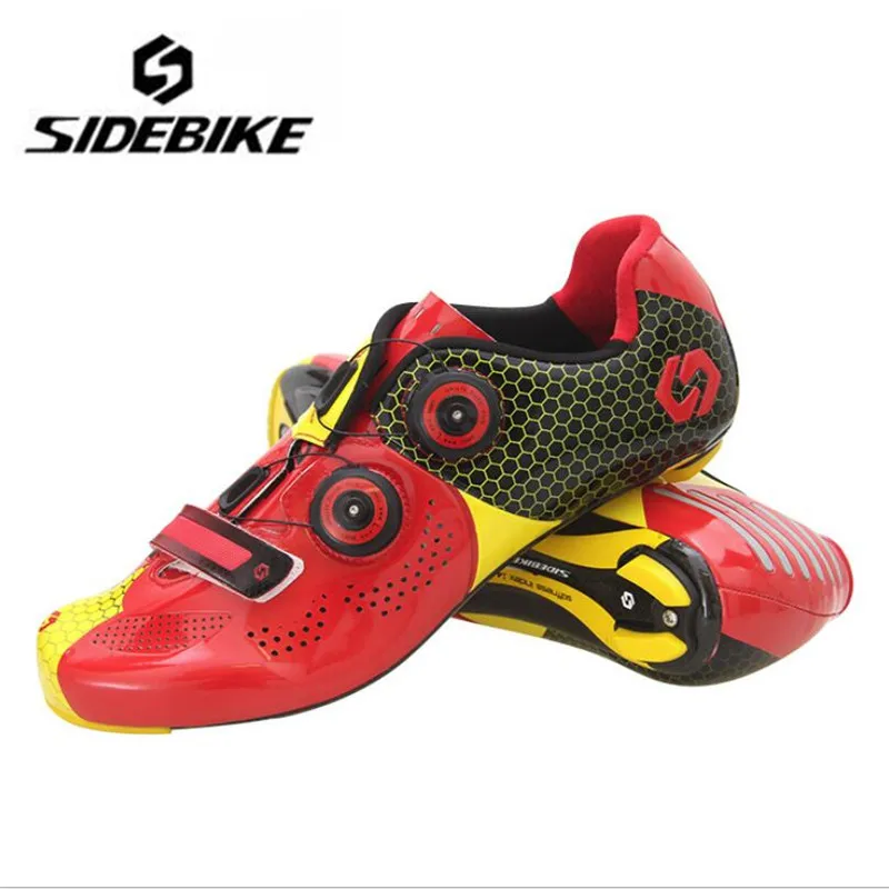 Sidebike/велосипедная обувь; Дорожный комплект с педалью; Sapatilha Ciclismo; мужские кроссовки из углеродного волокна; самоблокирующиеся велосипедные кроссовки; кроссовки