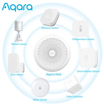 

Aqara Hub Gateway Aqara Sensor Smart Home Center Security Automation Work With For Apple Homekit And Aqara Smart App