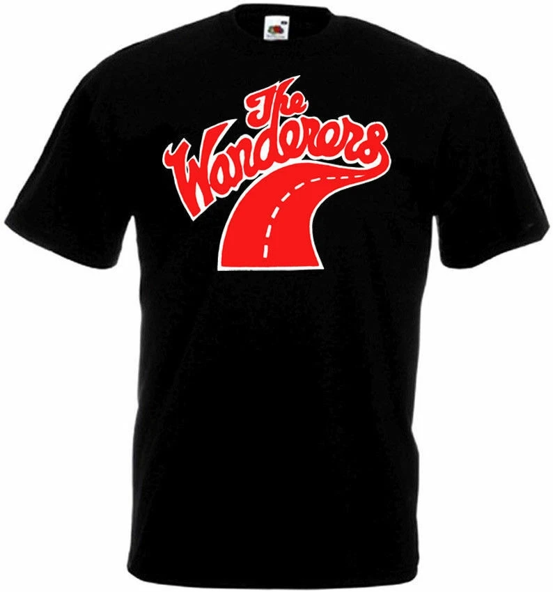 The Wanderers v10 футболка черный фильм плакат все размеры S-5XL |