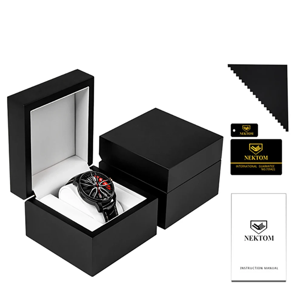 Nektom Men Watch Box Men Watch Gift Boxes Women Watches Box Quartz Watch Packing For Friend Brother Boyfriend Gift Present Watch Boxes Aliexpress
