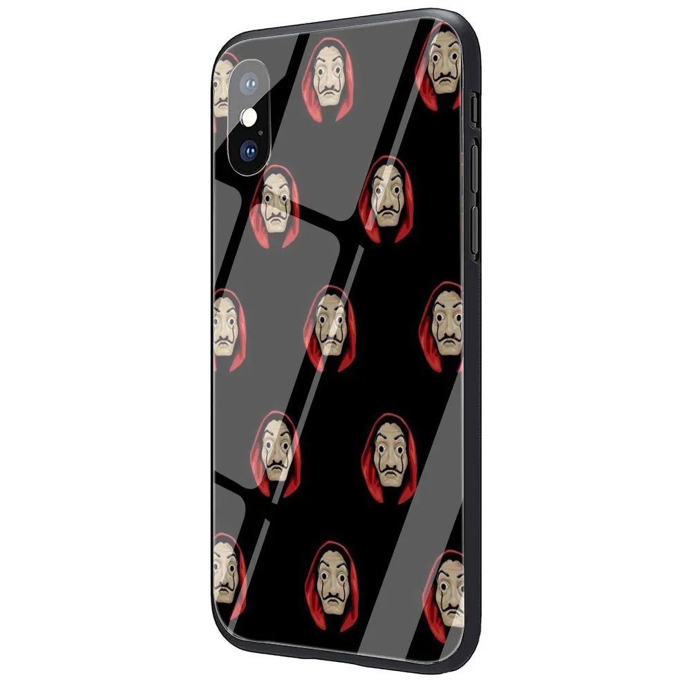 G10 Sally Face Game ананас закаленное стекло ТПУ Черный чехол для iPhone 11 Pro X или 10 8 7 6 6S Plus 5 5S SE Xr Xs Max - Цвет: G10