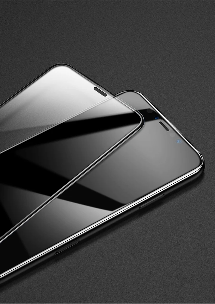 Baseus 0,3 мм Полное покрытие экрана протектор для iPhone 11 Pro Max Защитная пленка Закаленное стекло для iPhone 11 Pro Max 2 шт