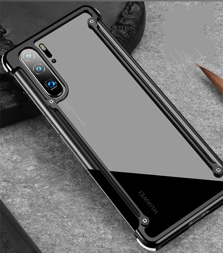 Алюминиевый металлический бампер Oatsbasf для huawei Nova 5/Pro, Роскошный чехол-подушка безопасности, Жесткий Чехол для huawei Nova5 Pro