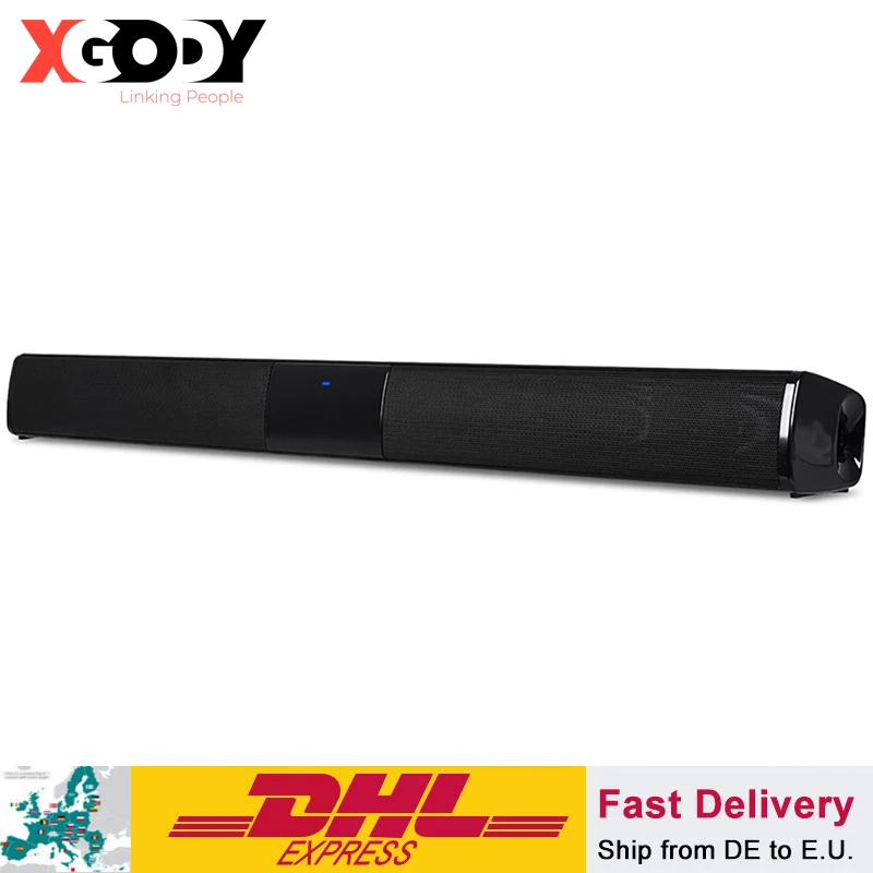 XGODY Soundbar BS 28A 21 6 дюймов беспроводной звуковой усилитель динамик портативный bluetooth