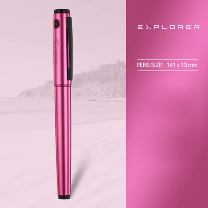 Новинка! перьевая ручка FPEX1 EXPLORER, набор ручек для письма и письма, высококачественные деловые подарки - Цвет: Pink sand sculpture