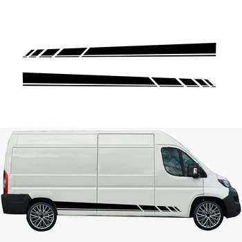 

Durable And Practical 2PCS Stripe Graphic Vinyl Graphic Kit Car Sticker For RV Caravan Travel Trailer