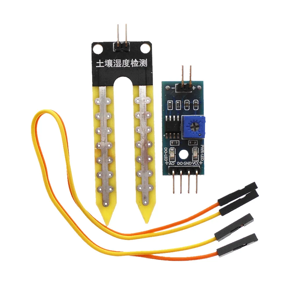 Intelligent Electronic Soil Moisture Detection Module Hygrometer Sensor Development Board DIY Robot Smart C | Электроника