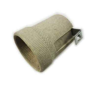 

High Quality Professional E27 Lamp Holder Beautiful Color Lamp Base Ceramic Lamp Holder With Aluminum Support