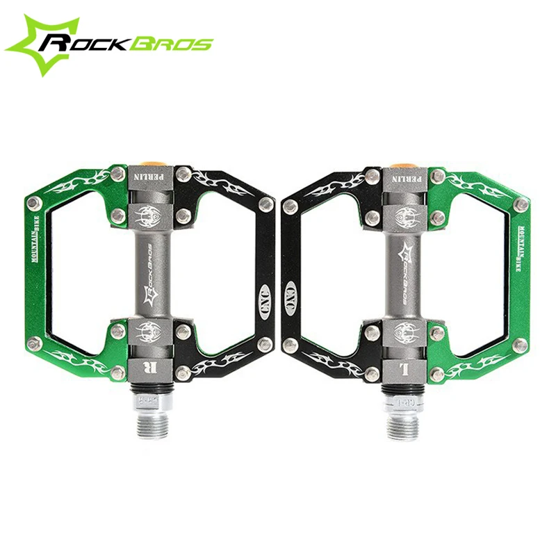 ROCKBROS высококачественные педали для горного велосипеда MTB дорожные велосипедные педали с герметичными подшипниками BMX ультра-легкие велосипедные педали, 5 цветов